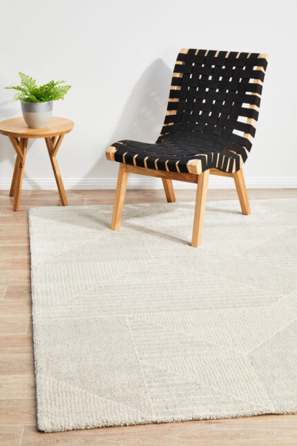 Grey ALPINE Area Rug Contemporary