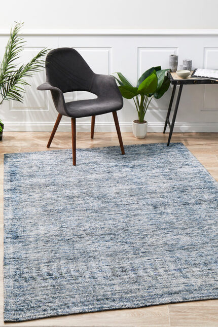 Indigo ALLURE Area Rug Contemporary, Scandi