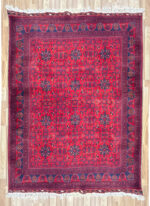 Khal Mohammadi Handmade Rug Belgium wool Red 200X158