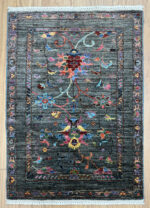 Aryana Handmade Rug Wool Green & Blue 120X80