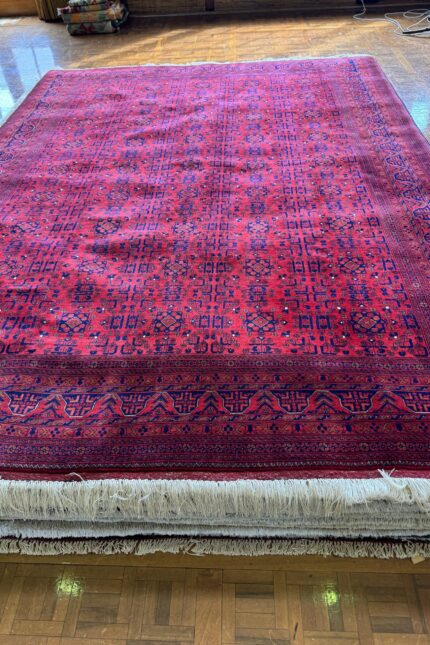 Khal Mohammadi Handmade Rug Belgium Wool Red 340X250