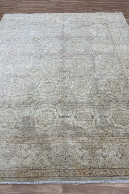 Choobi Handmade Rug Wool Cream & Beige 300X242