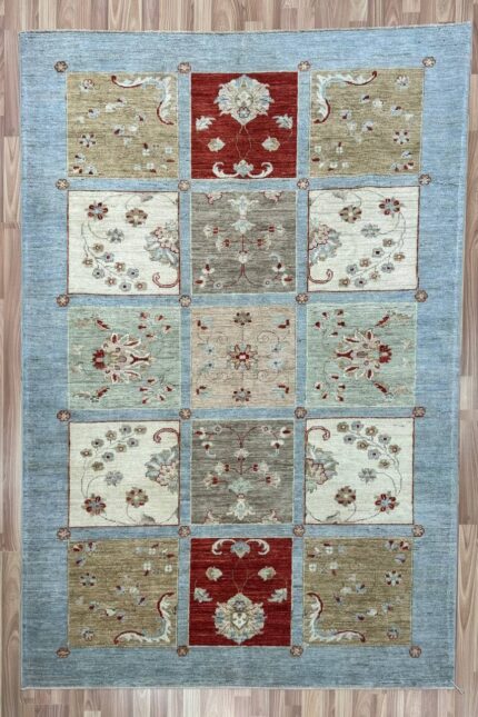 Aryana Handmade Rug Wool Blue Multi 242X169