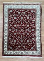 Garden Handemade Rug Super Fine Wool Red & Beige 240X170