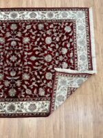 Garden Handemade Rug Super Fine Wool Red & Beige 240X170