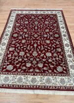 Garden Handemade Rug Super Fine Wool Red & Beige 240X170