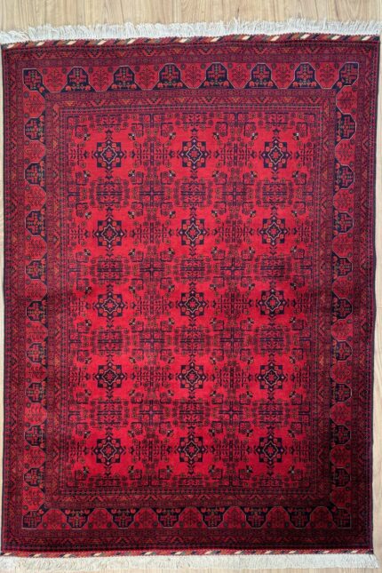 Khal Mohammadi Handmade Rug Belgium Wool Red 200X150
