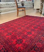 Khal Mohammadi Handmade Rug Belgium Wool Red 200X150