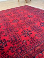 Khal Mohammadi Handmade Rug Belgium Wool Red 200X150