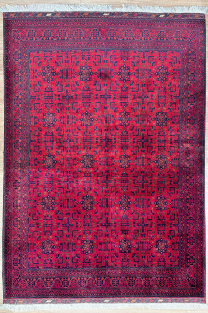 Khal Mohammadi Handmade Rug Belgium Wool Red 230X175 (1) copy+2