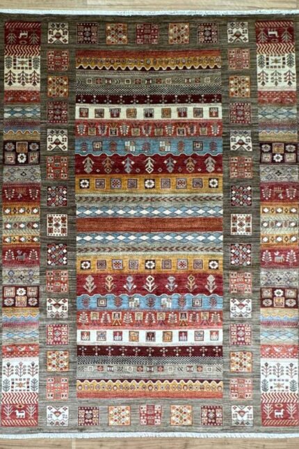 Aryana Handmade Rug Fine Wool Multi color 300X200