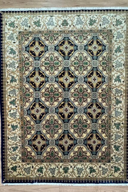 Choobi Handmade Rug Super Fine Wool Blue & Green 300X200
