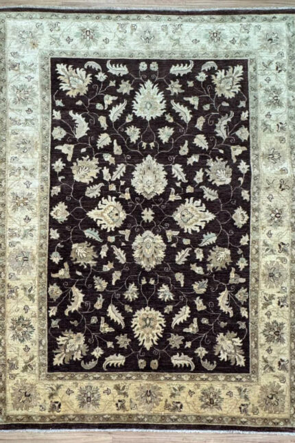 Choobi Handmade Rug Wool Beige & Brown 280X195