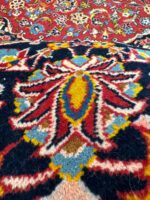Kashan Handmade Rug Wool Red Multi 307X216