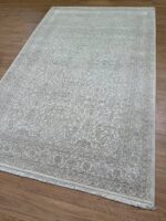 Kashmir Handmade Rug Silk & Wool Beige 300X194