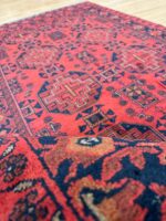 Khal Mohammadi Handmade Rug Fine Wool Red 190X128