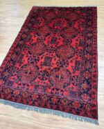 Khal Mohammadi Handmade Rug Fine Wool Red 190X128
