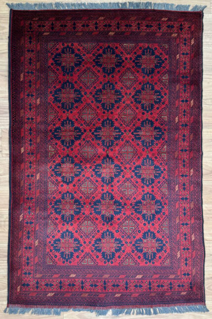 Khal Mohammadi Handmade Rug Wool Red 200X130