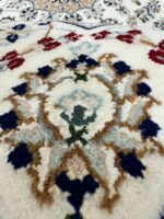 Nain Handmade Rug Wool Cream & White 185X125