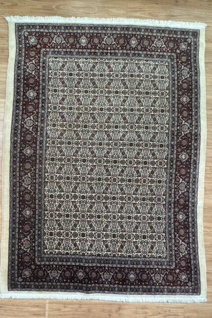 Persian Handmacde Rug Silk & Wool Beige Multi 300X200