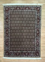 Persian Handmade Rug Silk & Super Fine Wool Multi Color 287X188