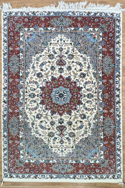 Persian Kashmar Handmade Rug Silk & Wool Multi Color 296X193