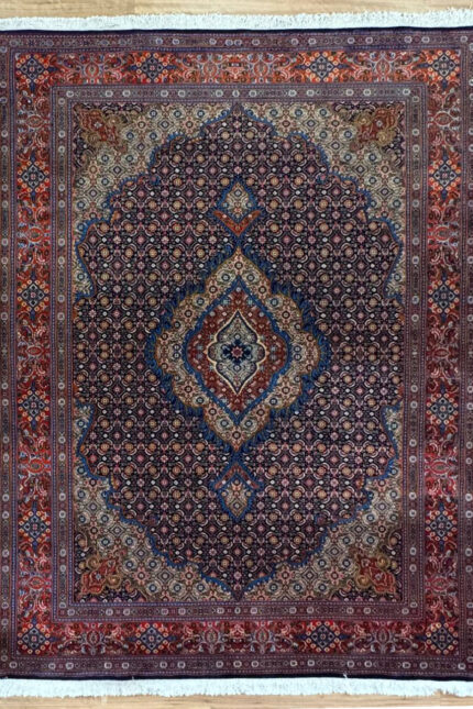 Persian Moud Handmade Rug Super Fine Wool 294X200