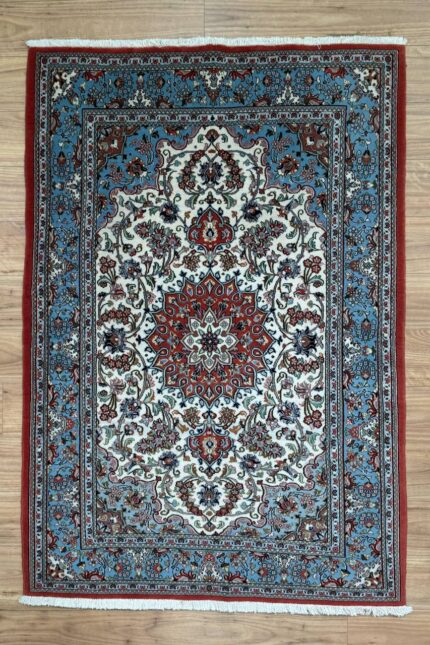 Qom Handmade Rug Silk & Super Fine Wool Multi 180X120