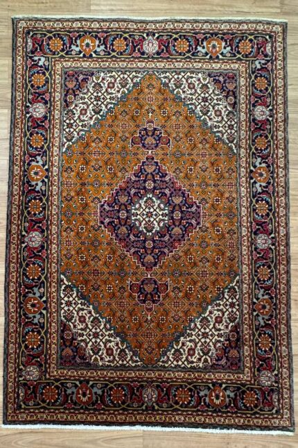 Tabriz Handmade Rug Wool Orange & Cream & Red 305X200