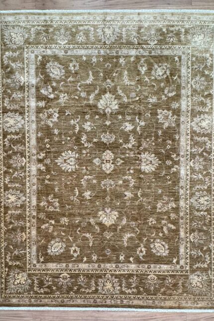 Aryana Handmade Rug Fine Wool Cream Color 289X209