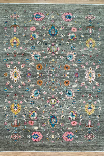 Aryana Handmade Rug Super Fine Wool Brown Multi 323X240