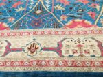 Aryana Handmade Rug Wool Blue & Cream Multi 411X312