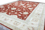 Choobi Handmade Rug Wool Beige & Red 302X415