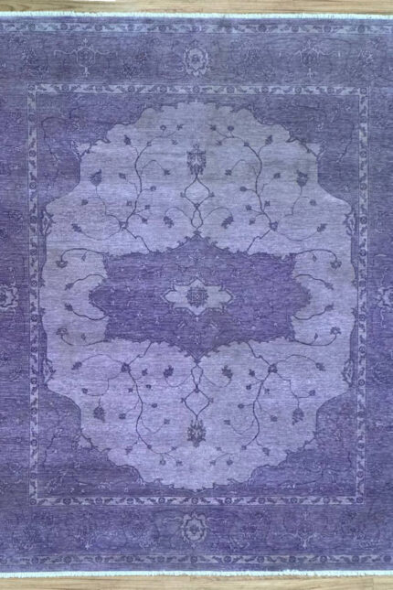 India Ziglar Handmade Rug Wool Purple 309X242