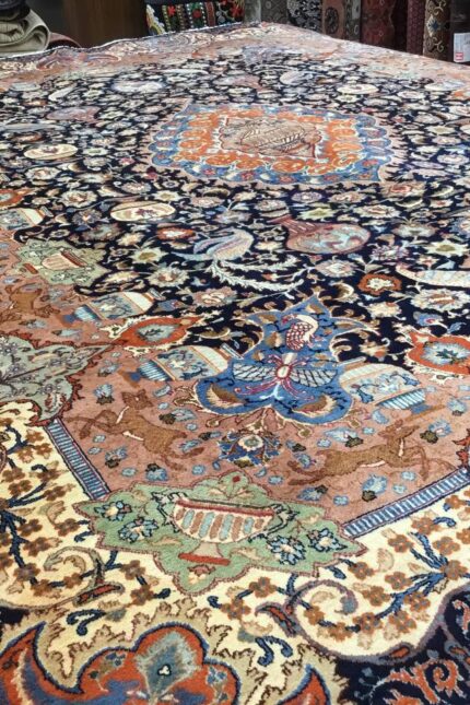 Kashmar Handmade Rug Wool Multi Colour 375X300
