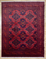 Khal Mohammadi Galaxy Handmade Rug Wool Red 341X253