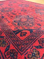 Khal Mohammadi Galaxy Handmade Rug Wool Red 350X250
