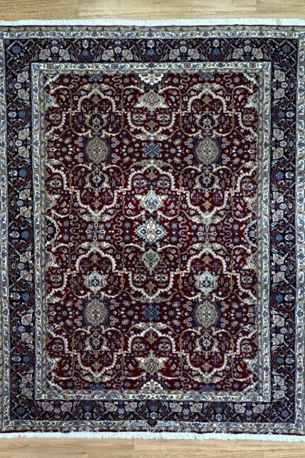 Persian Kashmar Handmade Rug Super Fine Wool Multi Colour 342X250