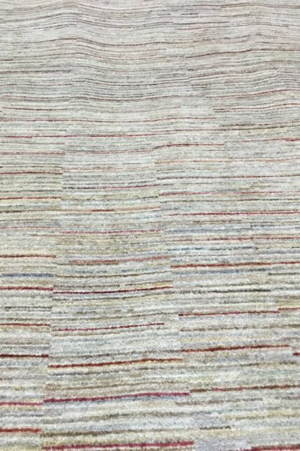 Striped Vegetable Dye Handmade Rug Wool Multi Colour 360X270