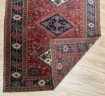 Persian Yalameh Handmade Rug Super Fine Wool Red Multi 200X146