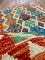 Afghan Handmade Kilim Wool Multi Colour 151X105
