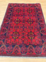 Khal Mohammadi Handmade Rug Wool Red & Navy 150X103