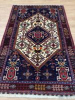 Persian Ghashghai Handmade Rug Wool Multi Colour 155X100