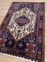 Persian Ghashghai Handmade Rug Wool Multi Colour 155X100