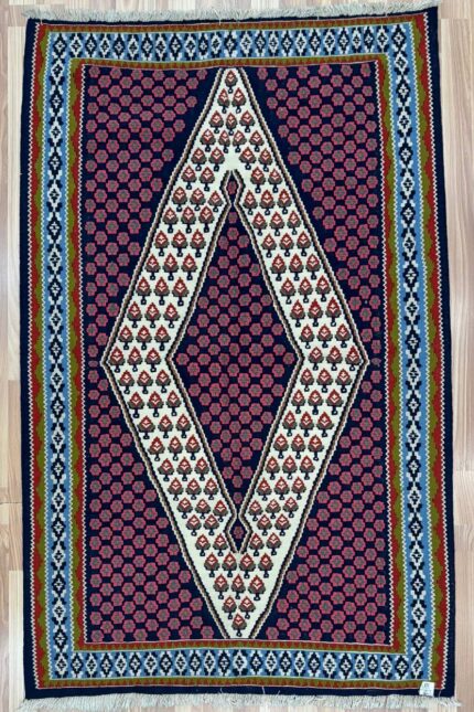 Persian Handmade Kilim Fine Wool Multi Colour 164X100
