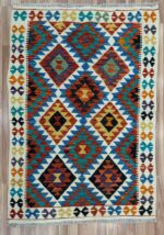 Persian Handmade Kilim Wool Multi Colour 150X100