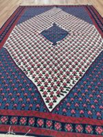 Persian Senneh Handmade Kilim Super Fine Wool Multi Colour 150X100