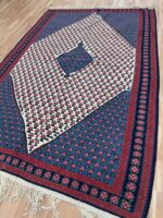 Persian Senneh Handmade Kilim Super Fine Wool Multi Colour 150X100