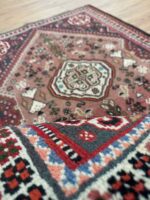 Persian Shiraz Handmade Rug Wool Multi Colour 145X107