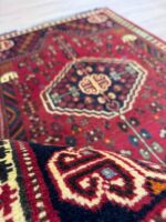 Persian Shiraz Handmade Rug Wool Multi Colour 150X100